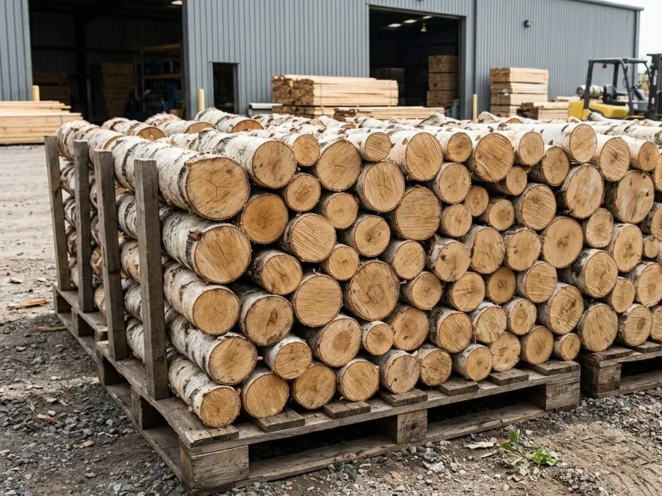 Кругляк (неколотые брёвна)